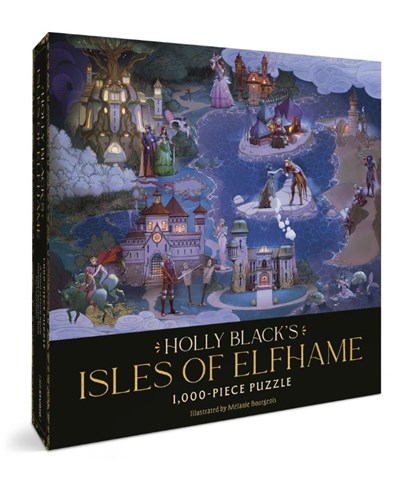 Holly Black's Isles of Elfhame 1,000-Piece Puzzle: A World of Faerie Jigsaw Featuring Characters from the Cruel Prince, Holly Black - Gebonden - 9798894141626