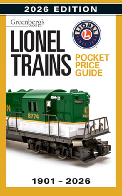 Lionel Trains Pocket Price Guide 1901-2026, Roger Carp - Paperback - 9798894910550