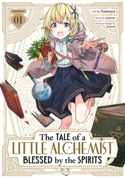 The Tale of a Little Alchemist Blessed by the Spirits (Manga) Vol. 1, Yocco - Paperback - 9798895619438