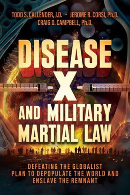 Disease X and Medical Martial Law: Defeating the Globalist Plan to Depopulate the World and Enslave the Remnant, Todd S. Callender J.D. ; Dr. Jerome R. Corsi ; Craig D. Campbell Ph.D. - Ebook - 9798895650950