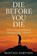 Die Before You Die, Mostafa Darvishi - Paperback - 9798895700938