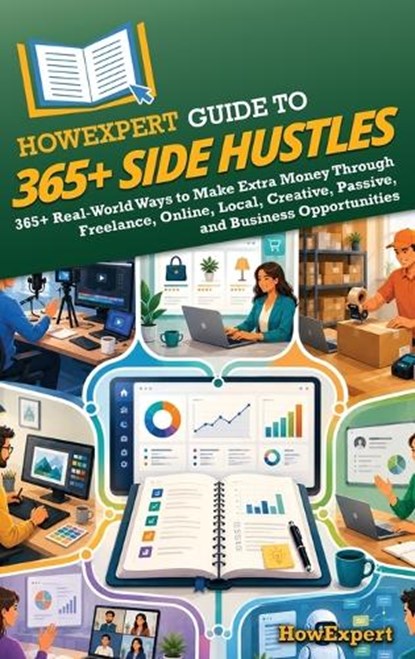 HowExpert Guide to 365+ Side Hustles, Howexpert - Gebonden - 9798895733363