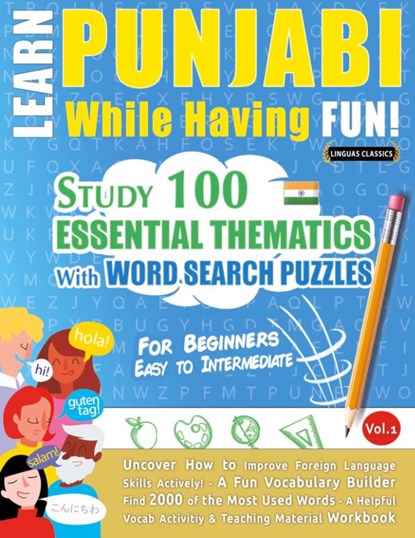 LEARN PUNJABI WHILE HAVING FUN! - FOR BEGINNERS, Linguas Classics - Paperback - 9798896708223