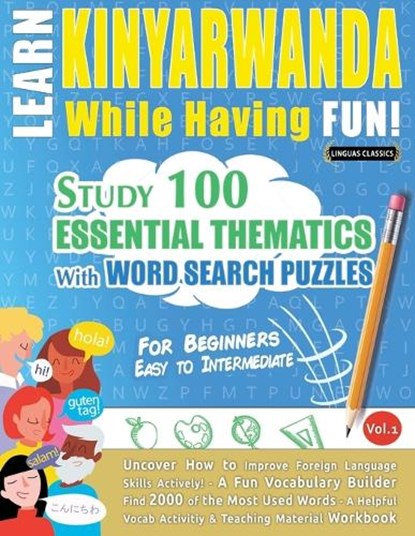 LEARN KINYARWANDA WHILE HAVING FUN! - FOR BEGINNERS, Linguas Classics - Paperback - 9798896708247