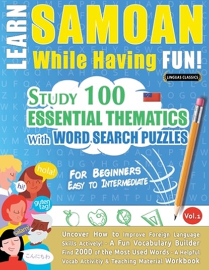 LEARN SAMOAN WHILE HAVING FUN! - FOR BEGINNERS, Linguas Classics - Paperback - 9798896708292