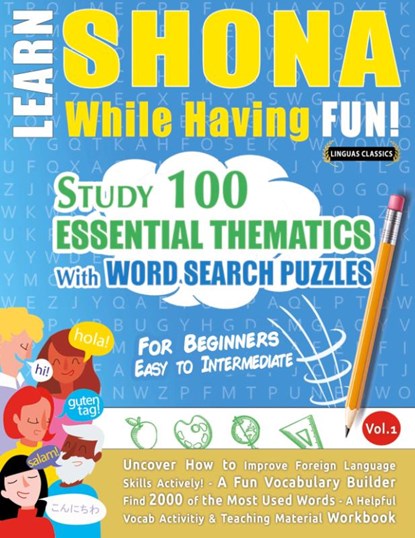 LEARN SHONA WHILE HAVING FUN! - FOR BEGINNERS, Linguas Classics - Paperback - 9798896708308