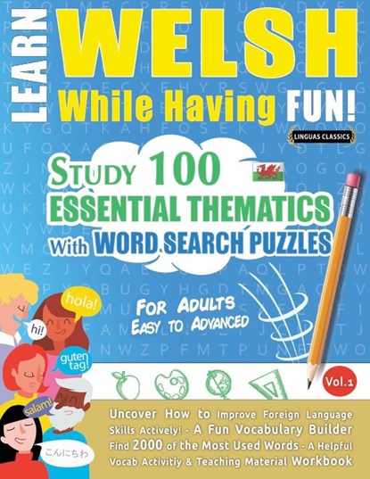 LEARN WELSH WHILE HAVING FUN! - FOR ADULTS, Linguas Classics - Paperback - 9798896709862