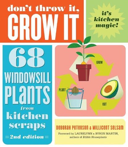 Don't Throw It, Grow It, 2nd Edition: 68 Windowsill Plants from Kitchen Scraps, Deborah Peterson - Paperback - 9798897080090