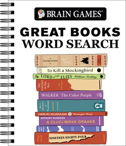 Brain Games - Great Books Word Search, Publications International Ltd - Gebonden - 9798897460076