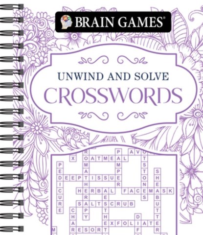 Brain Games - Unwind and Solve: Crosswords, Publications International Ltd - Gebonden - 9798897460816