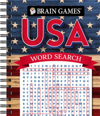 Brain Games - USA Word Search (#7), Publications International Ltd - Gebonden - 9798897460946