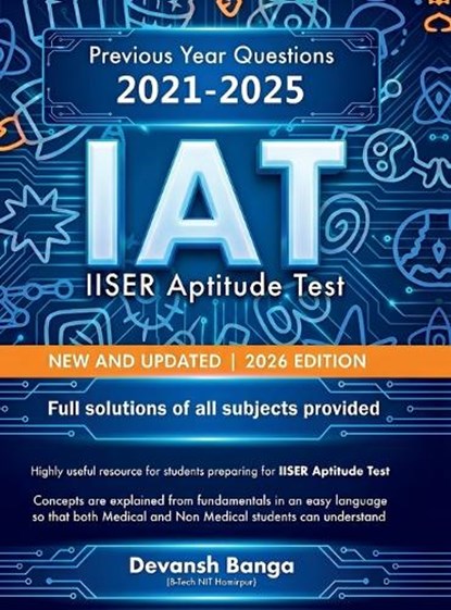 IAT IISER Aptitude Test NEW AND UPDATED 2026 EDITION, Devansh Banga - Gebonden - 9798903427321