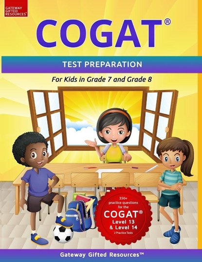 COGAT Test Prep Grade 7 and Grade 8 Level 13 and Level 14, Gateway Gifted Resources - Paperback - 9798985476255