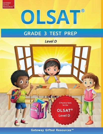 OLSAT Grade 3 Test Prep Level D, Gateway Gifted Resources - Paperback - 9798985476262