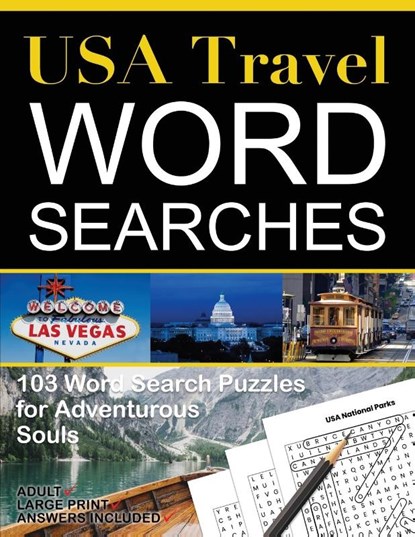 USA Travel Word Searches, Nola Lee Kelsey - Paperback - 9798985501100