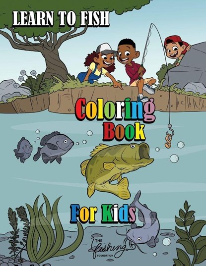 Learn to Fish Coloring Book for Kids, Dennis James Knowles ; Gail Ann Grizzell - Paperback - 9798985892734