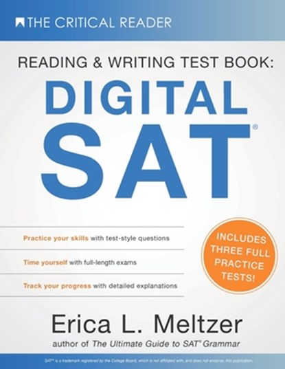 Reading & Writing Test Book: Digital SAT(R), Erica L. Meltzer - Paperback - 9798987383520