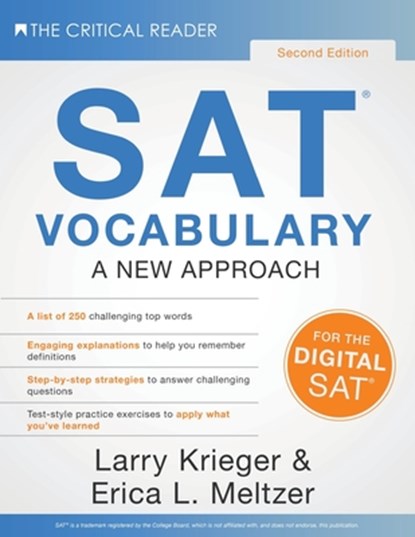 SAT(R) Vocabulary: A New Approach, Larry Krieger - Paperback - 9798987383568