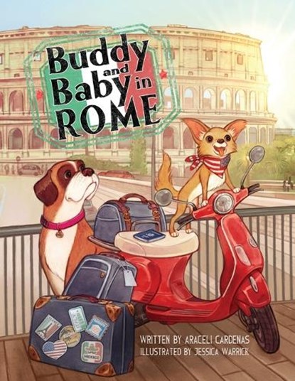 Buddy and Baby in Rome, Araceli Cardenas - Paperback - 9798989184613
