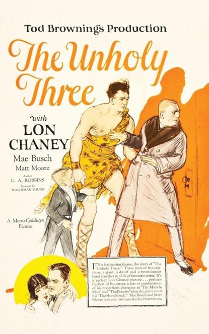 The Unholy Three, Tod Robbins - Paperback - 9798991439558