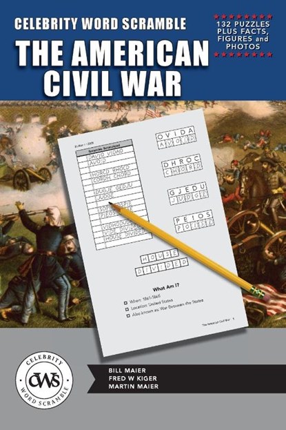 Celebrity Word Scramble The American Civil War, Bill Maier ; Fred W Kiger - Paperback - 9798998777479