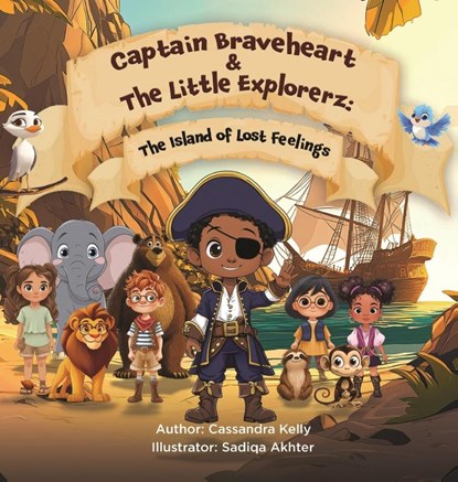 Captain Braveheart & The Little Explorerz, Cassandra Kelly - Gebonden - 9798998822438