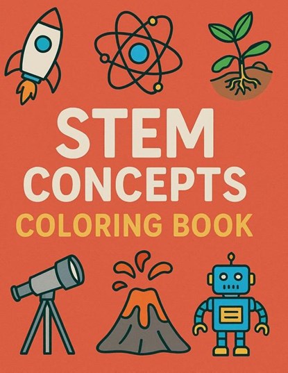 Stem Concepts Coloring Book, A. M. Hernandez - Paperback - 9798999621696