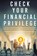 Check Your Financial Privilege, Alex Gladstein - Gebonden - 9798999954237