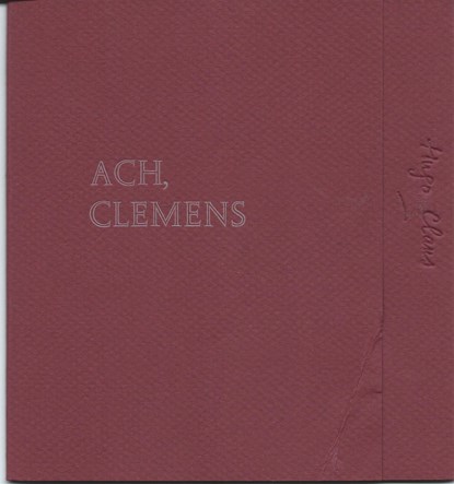 Ach, Clemens, Hugo CLAUS - PaperWrappers - FCBCAD9DFC225DC78