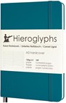 Hieroglyphs Notitieboek - A5 Gelinieerd - Petrol Blue -  - 8720938497155
