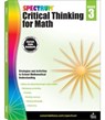 Spectrum Critical Thinking for Math Gr 3 - Spectrum - 9781483835501