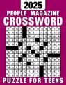 People Magazine Crossword Puzzle For Teens 2025: Puzzles With Solutions About People, States, History, Hollywood, American art - Jerry R. Morris - 9798327667037