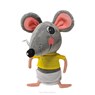 Muisje Knuffel (22 cm) - Clavis - 9789044845105