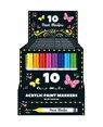 Display - 10 sets met 10 Acryl verfstiften -  - 9789464320817