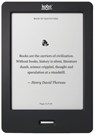 Siliconen hoes Kobo eReader Touch - zwart -  - 8713791006121