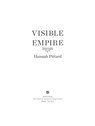 Visible Empire - Hannah Pittard - 9780544748989