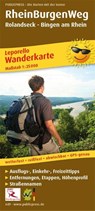 RheinBurgenWeg, hiking map 1:25,000 -  - 9783899206494