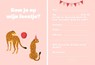 Fabrique a la Carte Uitnodiging Kinderfeestje - Luipaard -  - 8719325945416