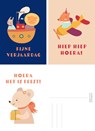 Fabrique a la Carte Kaartenset - Honden & Katten - 15 Stuks -  - 8719325945447