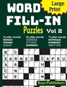 Large Print Word Fill-in Puzzles 2 - Rays Publishers - 9781542737920