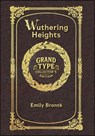 Large Print - Wuthering Heights - Grand Type Collector's Edition - Matte Hardcover with Dust Jacket - Emily Brontë - 9781834123554