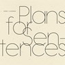 Plans for Sentences - Renee Gladman - 9781950268580
