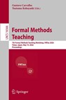 Formal Methods Teaching - Gustavo Carvalho ; Tsutomu Kobayashi - 9783032267429