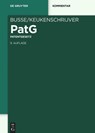 Patentgesetz - Alfred Keukenschrijver - 9783110544619