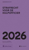 Zakboek strafrecht voor de Hulpofficier 2026 - M.G.M. Hoekendijk - 9789013181678
