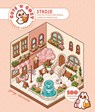 Cute 'n' Cozy Sticker Therapie Stadje - Zenny Abanales - 9789043946063