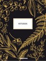 Happinez botanical notebook zwart -  - 9789400509344