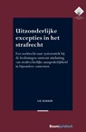 Uitzonderlijke excepties in het strafrecht - S.R. Bakker - 9789462909984