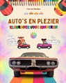 Auto's en plezier - Kleurboek voor kinderen - Vermakelijke verzameling autoscènes - Carart Books - 9798211195820