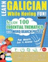 LEARN GALICIAN WHILE HAVING FUN! - FOR ADULTS - Linguas Classics - 9798896709923